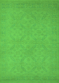 Oriental Green Industrial Rug, urb1124grn