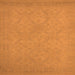 Square Machine Washable Oriental Orange Industrial Area Rugs, wshurb1124org