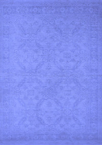 Oriental Blue Industrial Rug, urb1124blu