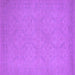 Square Oriental Purple Industrial Rug, urb1124pur