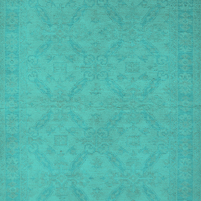 Oriental Turquoise Industrial Rug, urb1124turq