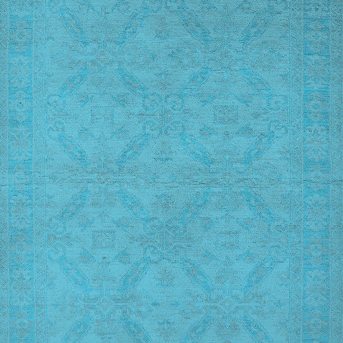 Oriental Light Blue Industrial Rug, urb1124lblu