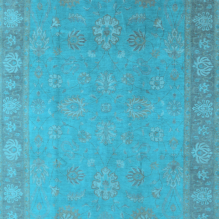 Oriental Light Blue Industrial Rug, urb1125lblu