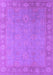 Machine Washable Oriental Purple Industrial Area Rugs, wshurb1125pur-1