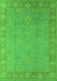 Oriental Green Industrial Rug, urb1125grn