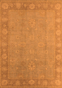 Oriental Orange Industrial Rug, urb1125org