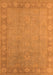 Oriental Orange Industrial Rug, urb1125org