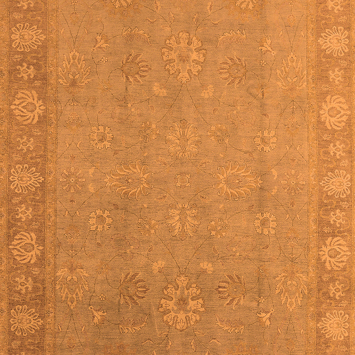 Oriental Orange Industrial Rug, urb1125org