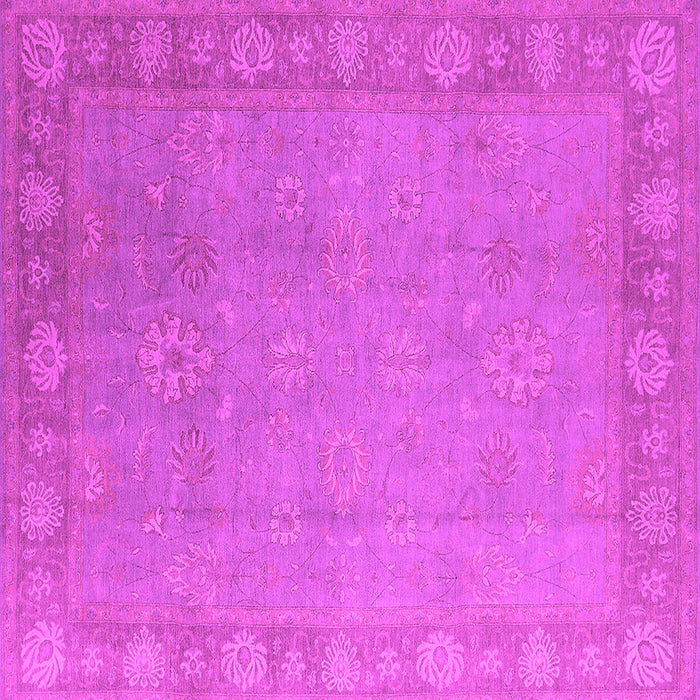 Square Oriental Pink Industrial Rug, urb1125pnk