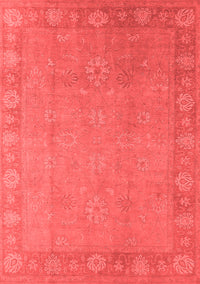 Oriental Red Industrial Rug, urb1125red