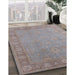 Machine Washable Industrial Modern Rose Dust Purple Rug in a Family Room, wshurb1125