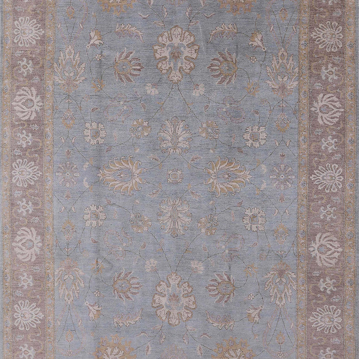 Mid-Century Modern Rose Purple Oriental Rug, urb1125