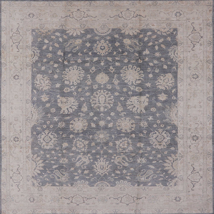 Square Machine Washable Industrial Modern Silver Pink Rug, wshurb1126