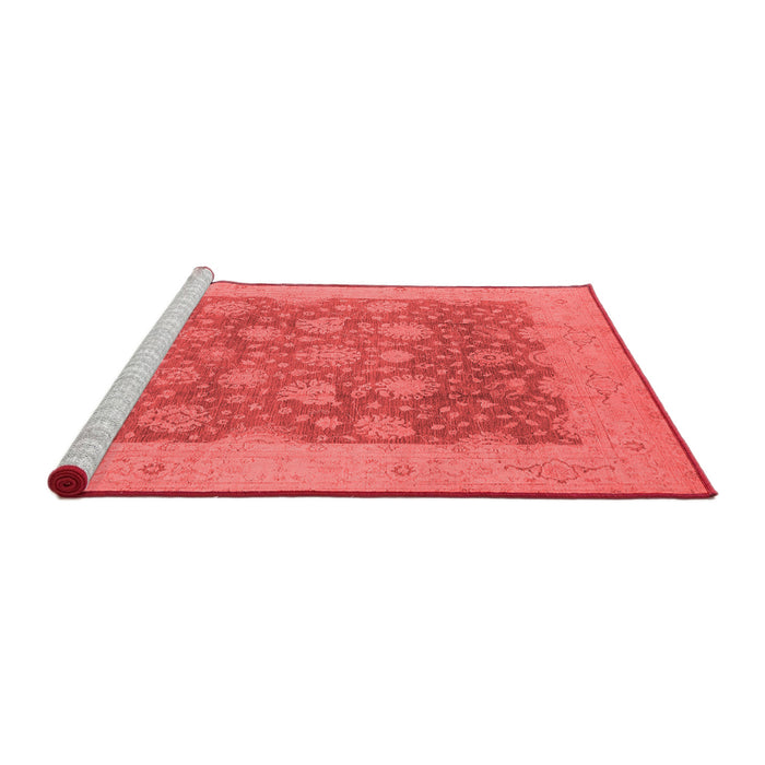 Industrial Red Washable Rugs
