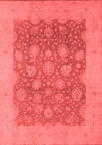 Oriental Red Industrial Rug, urb1126red