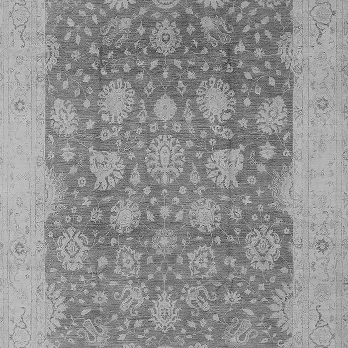 Machine Washable Oriental Gray Industrial Rug, wshurb1126gry