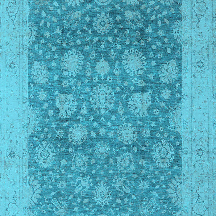 Oriental Light Blue Industrial Rug, urb1126lblu