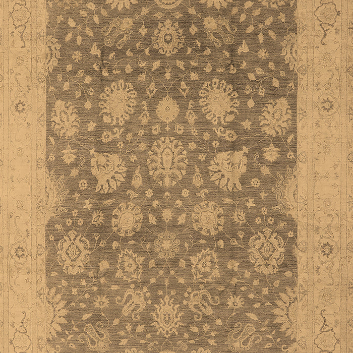 Oriental Brown Industrial Rug, urb1126brn