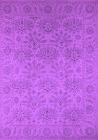 Oriental Purple Industrial Rug, urb1127pur