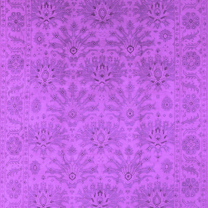 Oriental Purple Industrial Rug, urb1127pur