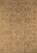 Oriental Brown Industrial Rug, urb1127brn