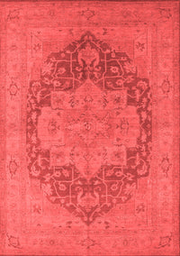 Oriental Red Industrial Rug, urb1128red