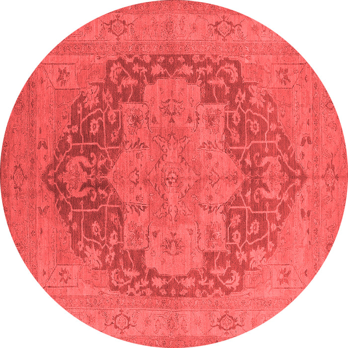 Oriental Red Industrial Rug, urb1128red