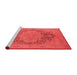 Industrial Red Washable Rugs