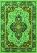 Oriental Green Industrial Rug, urb1129grn