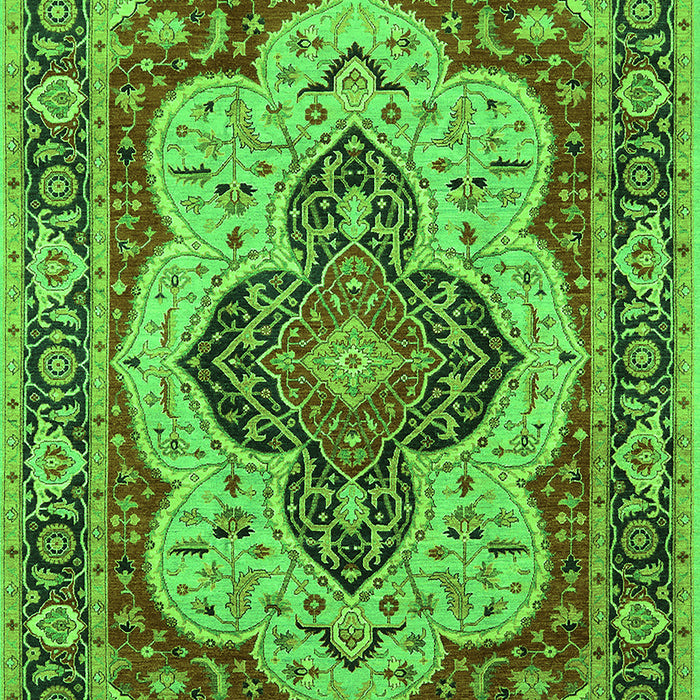 Oriental Green Industrial Rug, urb1129grn
