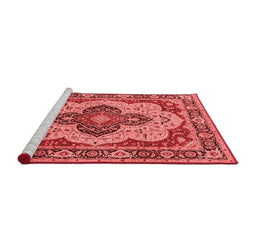 Industrial Red Washable Rugs