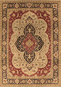 Oriental Brown Industrial Rug, urb1130brn