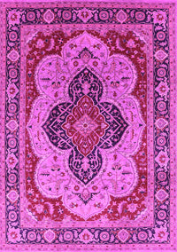 Oriental Pink Industrial Rug, urb1130pnk