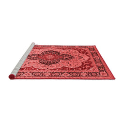 Industrial Red Washable Rugs