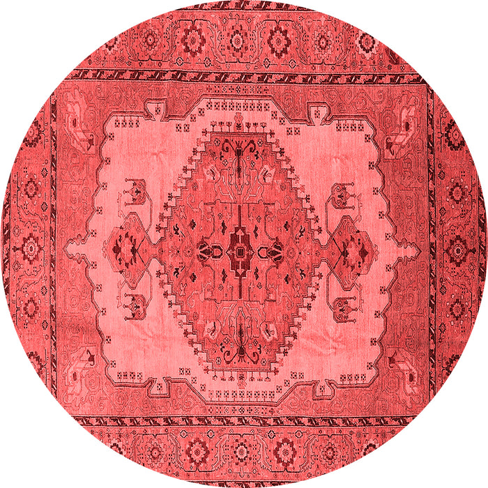 Oriental Red Industrial Rug, urb1131red