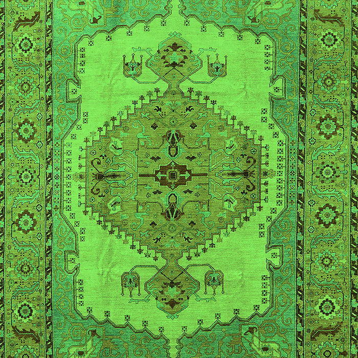 Oriental Green Industrial Rug, urb1131grn