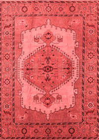 Oriental Red Industrial Rug, urb1131red