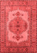 Oriental Red Industrial Area Rugs