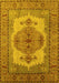 Oriental Yellow Industrial Rug, urb1131yw