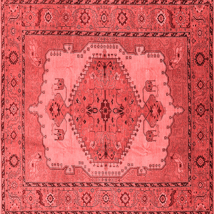 Oriental Red Industrial Rug, urb1131red