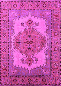 Oriental Pink Industrial Rug, urb1131pnk