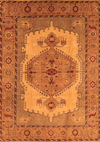 Oriental Orange Industrial Rug, urb1131org