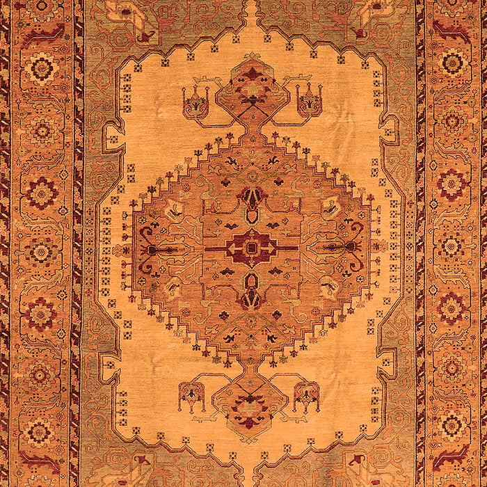 Oriental Orange Industrial Rug, urb1131org