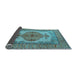 Sideview of Oriental Light Blue Industrial Rug, urb1131lblu