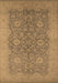 Oriental Brown Industrial Rug, urb1132brn