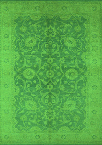 Oriental Green Industrial Rug, urb1132grn