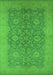 Oriental Green Industrial Rug, urb1132grn