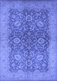 Oriental Blue Industrial Rug, urb1133blu