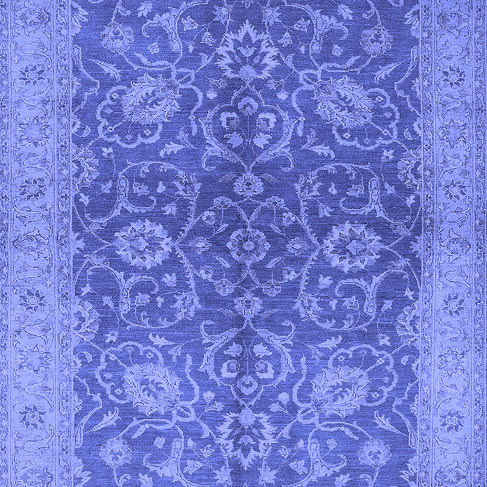 Oriental Blue Industrial Rug, urb1133blu