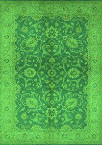 Oriental Green Industrial Rug, urb1133grn